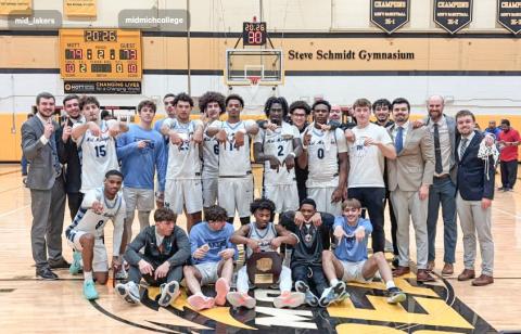 Mid Michigan College men’s basketball team