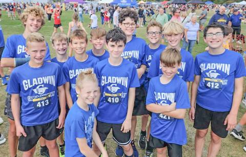 GJHS Boys CC run at Shepherd Bluejay Invitational