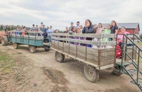 SPARKS/IGNITE STUDENTS TAKE FIELD TRIP TO THE WILD PUMPKIN