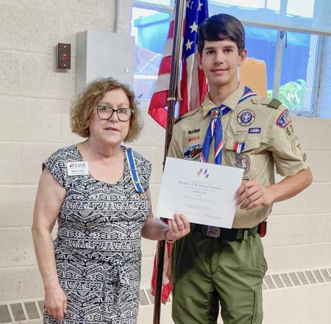 SCOUT RECEIVES DAR CERTIFICATE