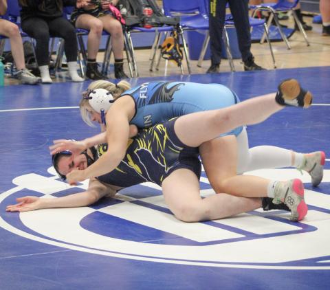 Gladwin and Lily Miller wrestled at Reed City on Sunday and will host a tournament Friday to kick off the new year.