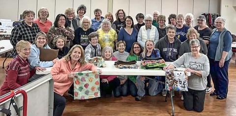 SUGAR SPRINGS STITCHERS AND QUILTERS MAKE BEDDING SUPPLIES