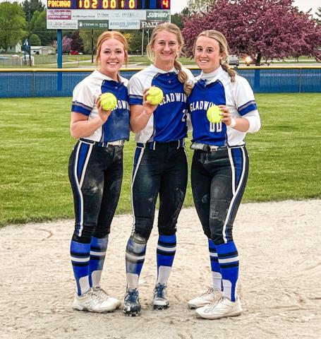 Home runs on May 18 by Delaney Conley, her fourth of the year; Tessa Cameron, with her second; and Maelen Guzman, her first this year.