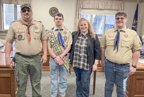 SCOUTS OPEN COUNCIL MEETING
