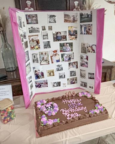 Charlick celebrates her 100th birthday