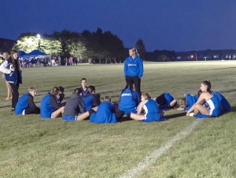 Gladwin girls participated in the Under the Lights Invitational, night time cross country meet in St. Johns Friday night, August 18. The girls team did well with taking ninth out of 18 schools participating at the 11th annual event in St Johns. Coach Bob Sackrider, St. Johns Cross Country coach started this event as one of the first meets of the season available to local cross country runners. Gladwin’s Abby Robinson took sixth place out of the 175 runners with a time of 20:26.9.