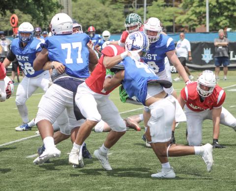 Gladwin’s Massey closes book on prep football career at All-Star Game
