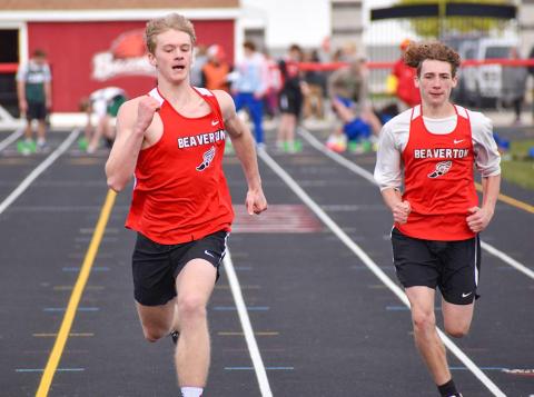 Beaverton races to the finish line, hosting their first meet since the track’s reconstruction.