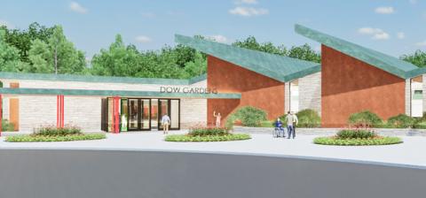 New Welcome Center Project unveiled at Dow Gardens