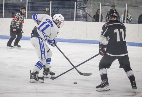 Moe Newman and the Gladwin hockey team finished the season with a record of 19-7-1 after being knocked out of the state tournament with a loss to Alpena in the regional final last week.