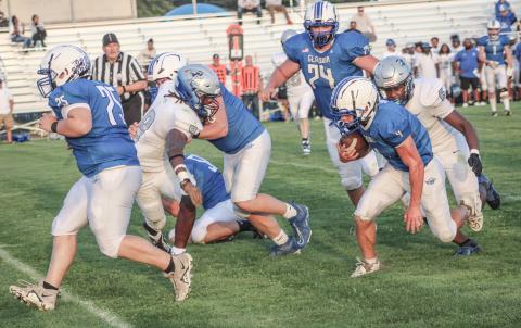 Gladwin scores six touchdowns in one quarter to win opener