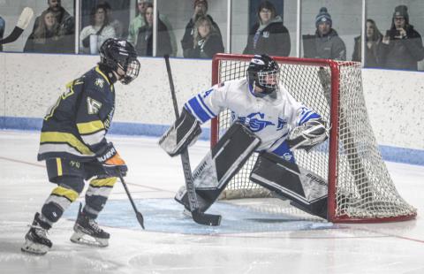 Preston Willert will return to his spot between the pipes for the Gladwin hockey team, which opens the season Saturday night.