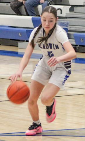 Liliana Gutierrez and Gladwin put it all together and rebounded for a big win Friday night at Farwell.