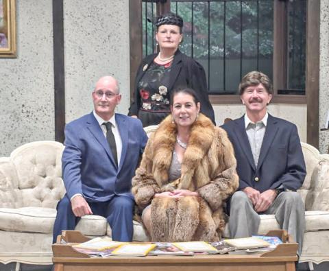 Pictured left to right: Bill Mason, Tina May, Kevin Allen, and in back row, Kim Shea.