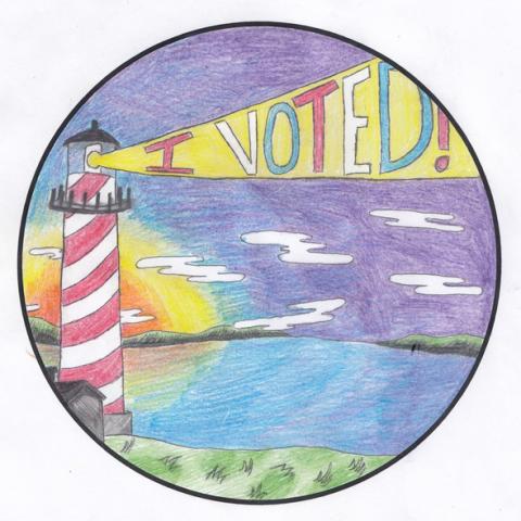 2024 ‘I Voted’ sticker design contest winners