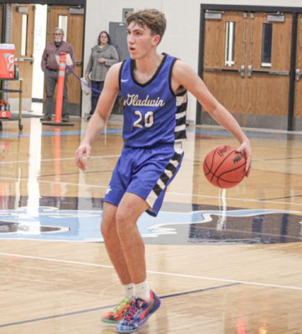 Brody Verellen scored 20 points Friday night in Gladwin’s victory at Standish, which snapped a long losing streak to the Panthers.