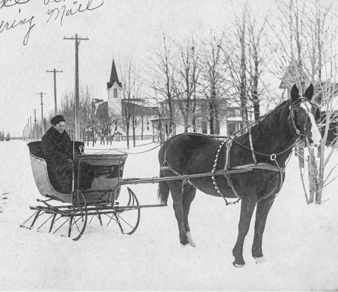 A LOOK BACK IN TIME | POSTAL CARRIER CLARENCE PIKE