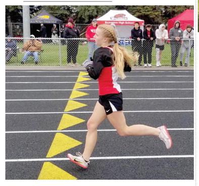Tessa Wohlschlegel during her double winning performance Saturday in Breckenridge.