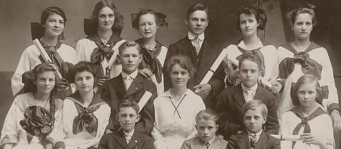 A LOOK BACK IN TIME | GLADWIN STUDENTS EARLY 1900S