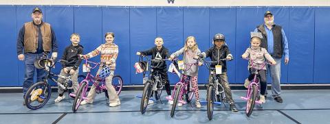 Gladwin Masonic Lodge donates “Bikes for Books”