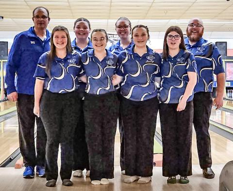 The Gladwin girls’ bowling team won the Jack Pine Conference championship and then placed second at the regional to advance to the state meet.