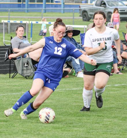 Abby Thume had a goal and two assists Thursday when Gladwin beat Pinconning 5-0 to lock up second place in the Jack Pine Conference standings.