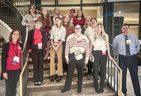 Clare-Gladwin CTE students recently competed at the FCCLA State Leadership Conference, demonstrating their talent and earning top awards in educationfocused events.