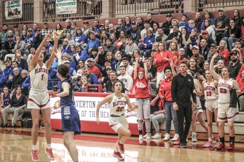 Trinity’s triples lift Beaverton girls’ hoop team to big win over Gladwin