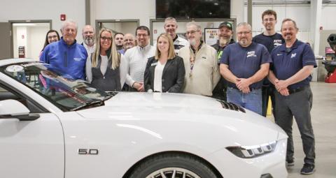 Mid receives donation from Midland Ford Lincoln