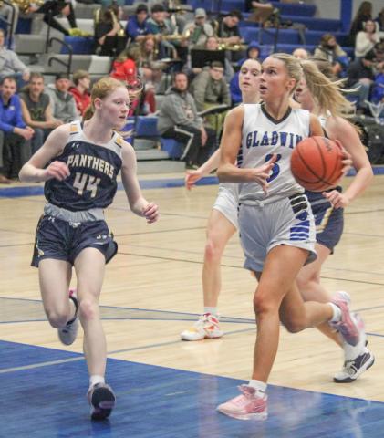 Breanna Campbell and Gladwin beat Standish during the regular season, but lost a rematch with the Panthers last Wednesday in the Division 2 district semifinals.