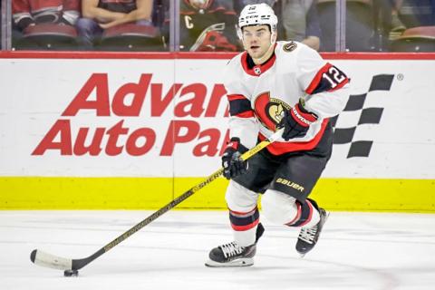 The Detroit Red Wings acquired Michigan native Alex DeBrincat from the Ottawa Senators on Sunday, July 9, 2023, in exchange for two players and draft picks. (AP PHOTO/CHRIS SEWARD, FILE)