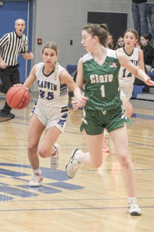 Senior Breanna Campbell returns for her second season as Gladwin’s starting point guard.