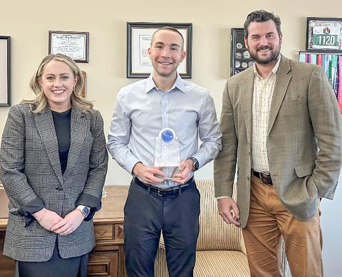 Representative Schuette receives Champion of Free Enterprise Award