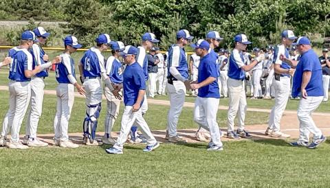 Gladwin’s baseball season ends after loss to John Glenn