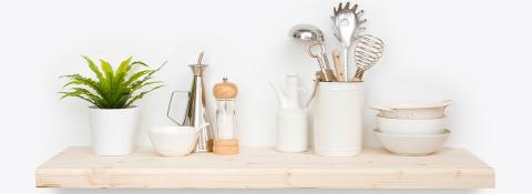 Update Your Home with Floating Shelves