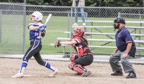 Gladwin heats up in time to face Garber in softball semifinals