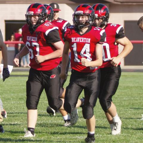 Beaverton’s junior varsity football team took the field for a fourth straight win Thursday over visiting Farwell.