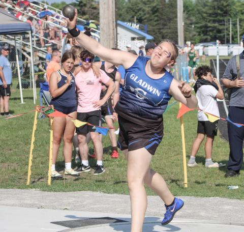Gladwin girls miss out at states after winning big meet