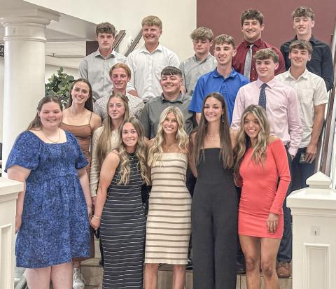 Gladwin Rotary 2024-2025 Award Winners and Coaches
