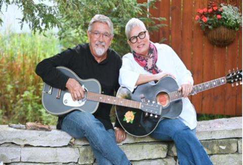 Mary Sue Wilkinson and Mark Schrock will be performing together at the Northeast Art Center in Standish on Oct. 12.