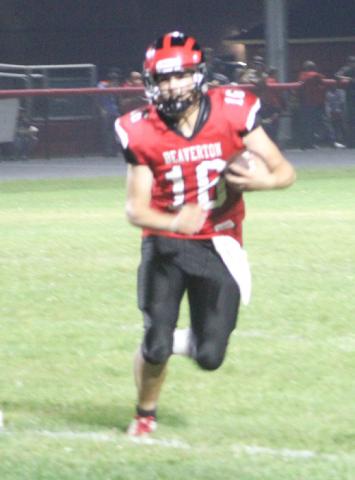 Beaverton quarterback Landon Love ran for one touchdown and passed for four more in Friday’s win.