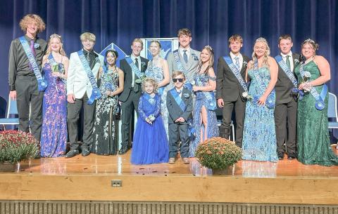 GLADWIN’S 2024 HOMECOMING COURT