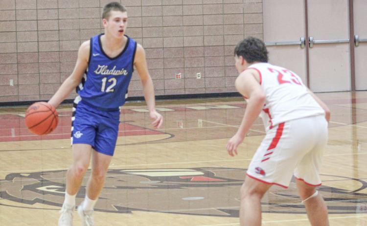 Freshman Jacob Pahl scored 15 points as Gladwin beat Houghton Lake to head into the Christmas Break without a loss.