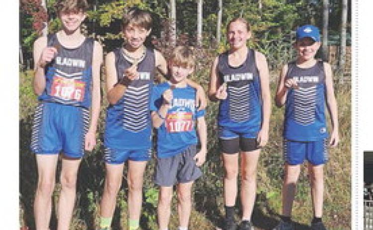 Saturday’s Medal winners at the Wagener Park Cross Country Invitational.