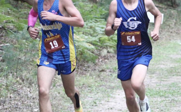 Gabe Piach was second in line for the Gladwin boys’ cross country team in a pair of invitationals last week.