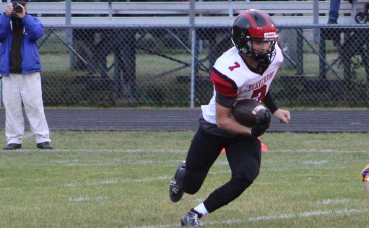 Beaverton’s Karter Offenbecker caught a touchdown pass and ran in a pair of two-point conversions, but it wasn’t enough as the Beavers fell to Pinconning 33-30 Friday night.