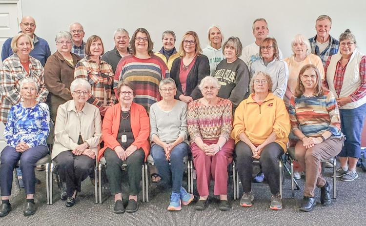 Pictured are a few of the over 100 members of MARSP-Gladwin County Chapter gathered at the last meeting in 2024.