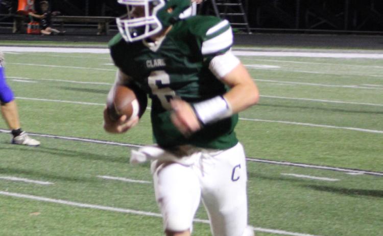 Quarterback Dane Alexander ran for three touchdowns and passed for two more during Friday night’s Homecoming victory over Shepherd.