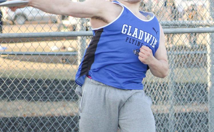 Gladwin’s Nick Brasseur was third in the discus and fourth in the shot put during a meet last week at Bullock Creek.