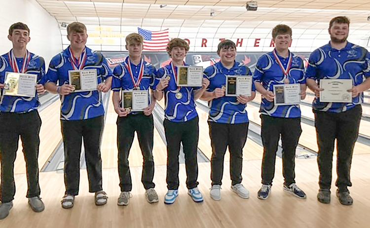 The Gladwin boys’ bowling team dominated the Jack Pine Conference and made it to the semifinals at the state tournament before having a total of six individuals earn All-Conference honors.